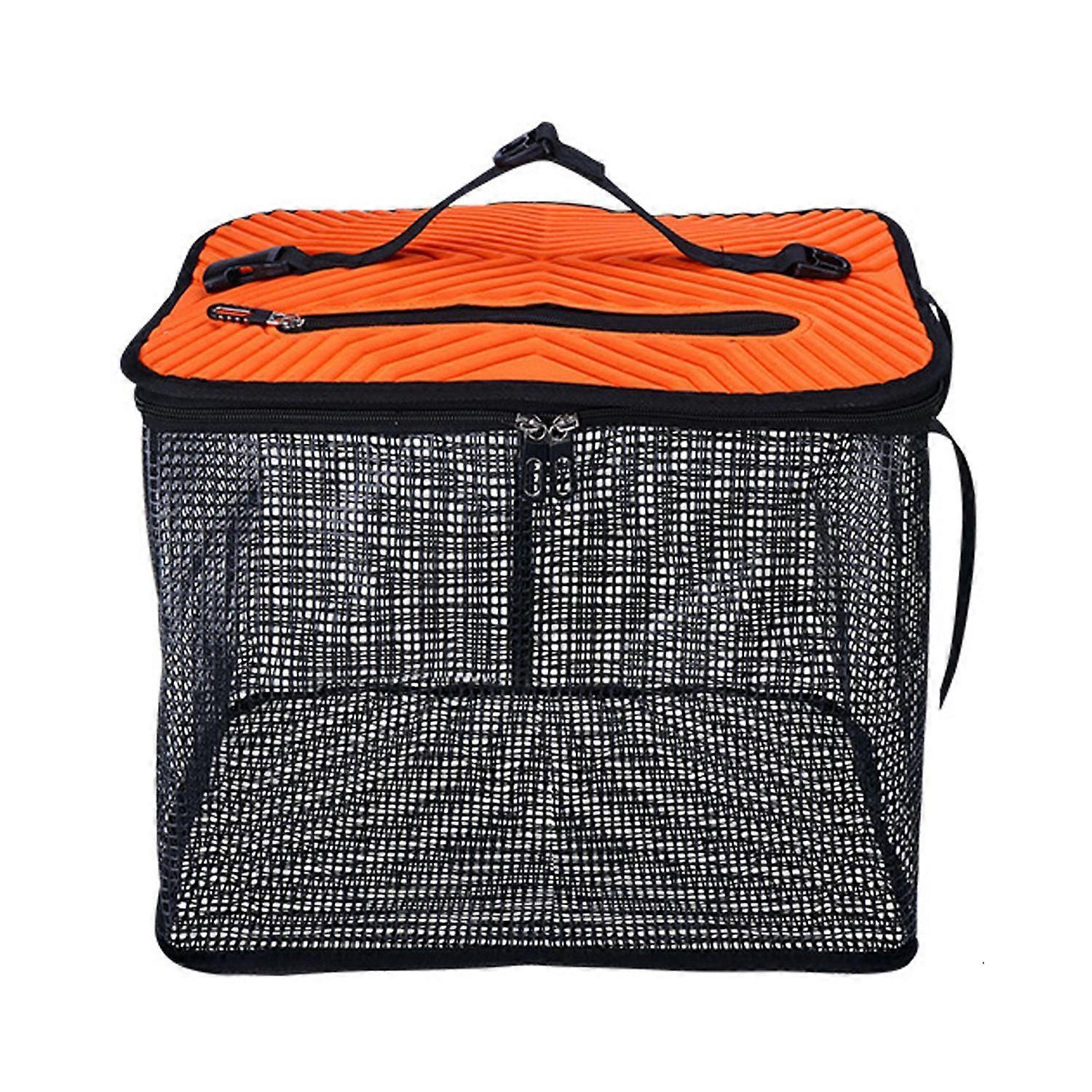 Floating Fishing Basket Collapsible Fish Basket Portable Fishing Net Quick-Drying Fishing Storage Ca
