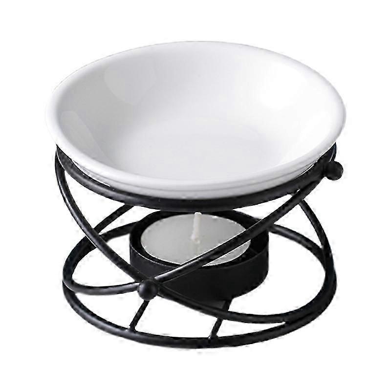 Romantic Tealight Candle Holder Ceramic Oil Burner Essential Aroma Diffuser