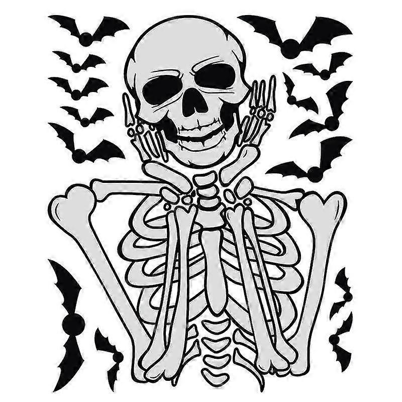 1pcs Halloween Creative Decals For Halloween Decorations