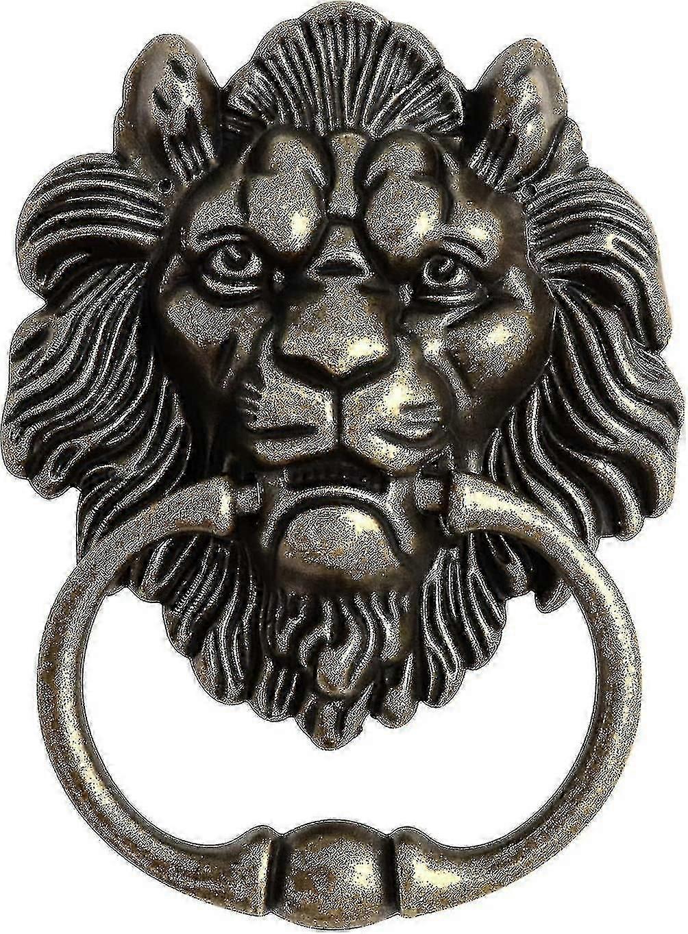 Antique Bronze Lion Door Handle Classical Lion Head Knocker