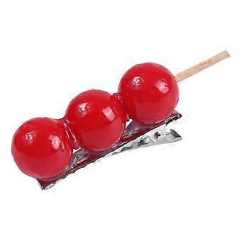 Pince à cheveux Haws confite pour enfants Forme de cheveux Épingle latérale Outil de coiffure Épingle à cheveux Nourriture créative Épingle à cheveux Drôle Décoration de cheveux troisburgerépingle à cheveux