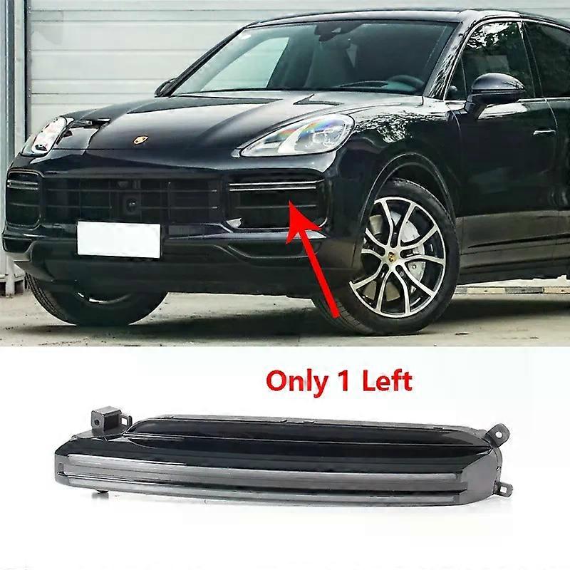 unique For Porsche Cayenne-Turbo 9Y0 2018-2022 LED DRL Lights LED Daylight Running Lamp 9Y0953049 9Y0953050