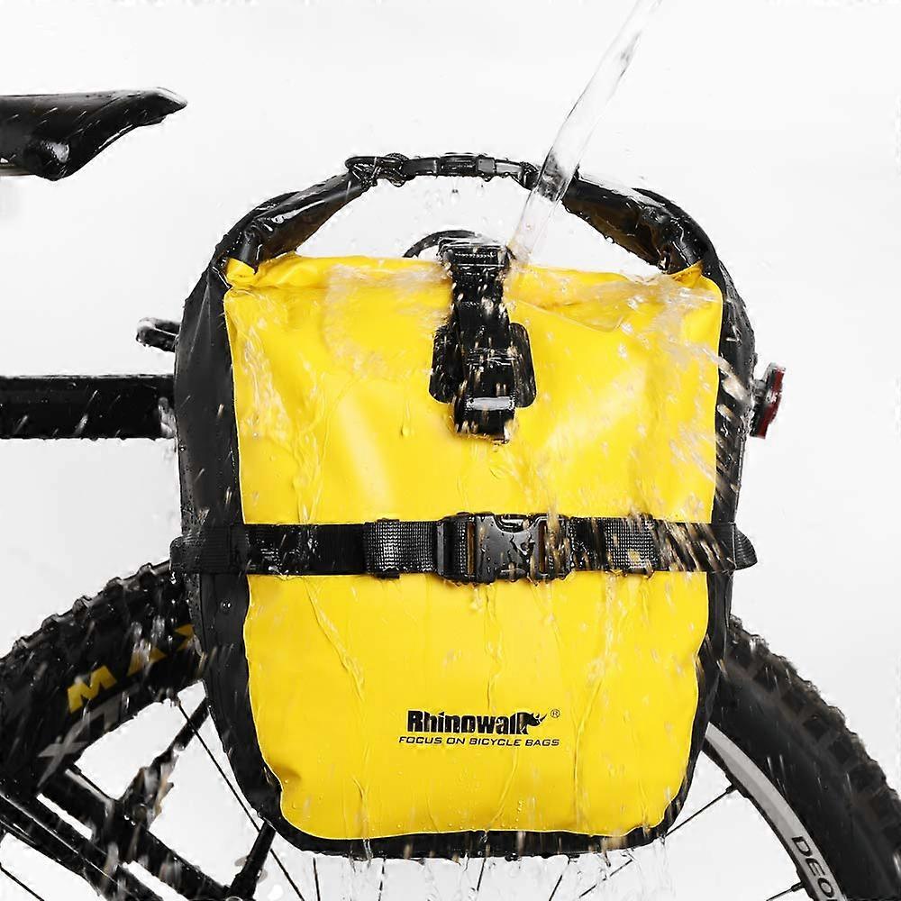 Bike Pannier Bag for Cargo Bicycle Rack, Waterproof Saddle Bag, Large Capacity, Easy to Install, Durable Materials