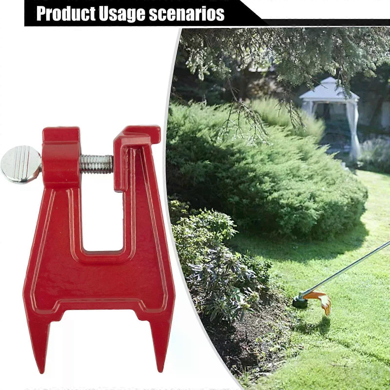 Saw Chain Sharpener Sword Holder Sharpening Filing Vise Metal Fixture For STIHL Chainsaws Garden Tools Accessories