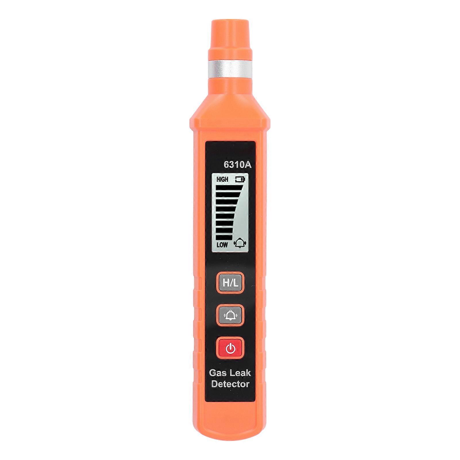 Gas Leak Detector LCD Digital Display 300‑10000PPM Combustible Gas Tester Alarm for Safety