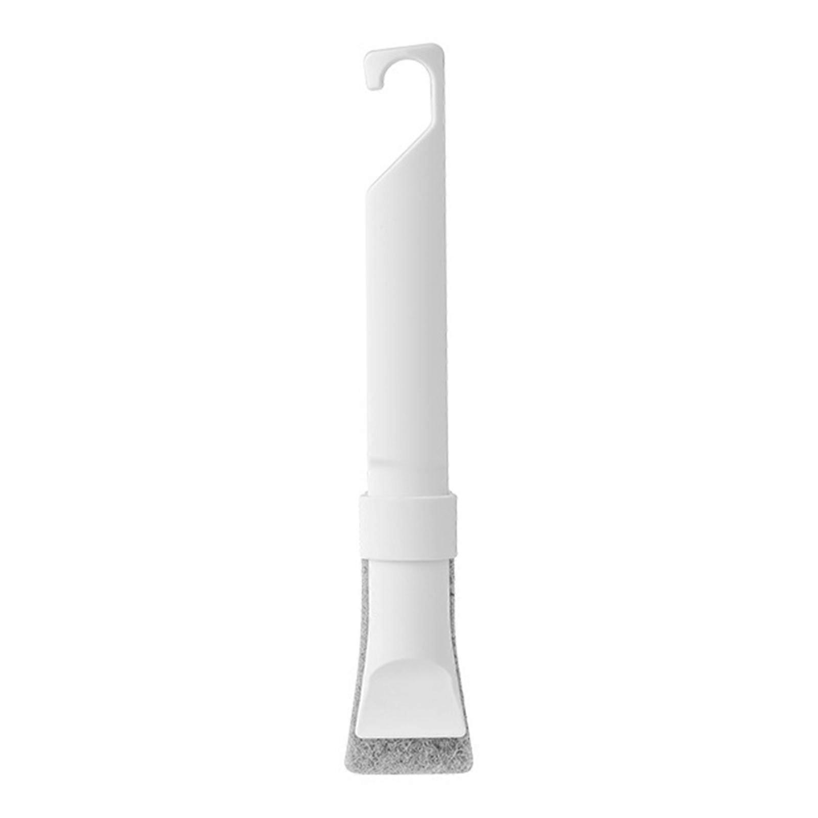Crevice Cleaning Brush Window Groove-Cleaning Sponge Brush with Hook 2 in 1 Sponge Cleaning Scraper