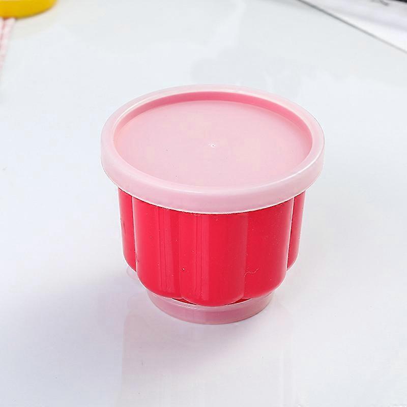 1PC Pudding Mould Plastic Bakeware Reusable DIY Jelly Pudding Cake Mold with Lid Baking Tool