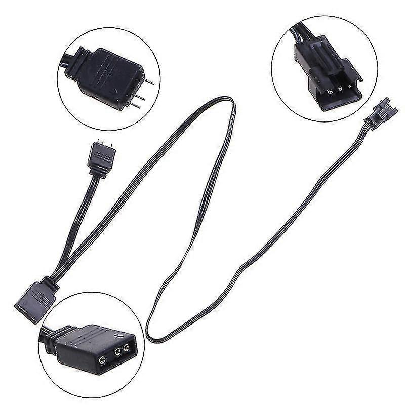 5V 3pin Argb خط تحويل كابل موصل لهالة آسوس / MSI اللوحة الأم