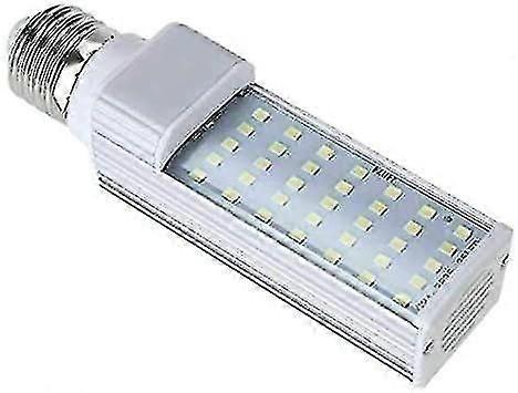 魚ポッド白い植物水族館7wは、軽いledタンク魚サンゴ球根E27ランプを成長させる