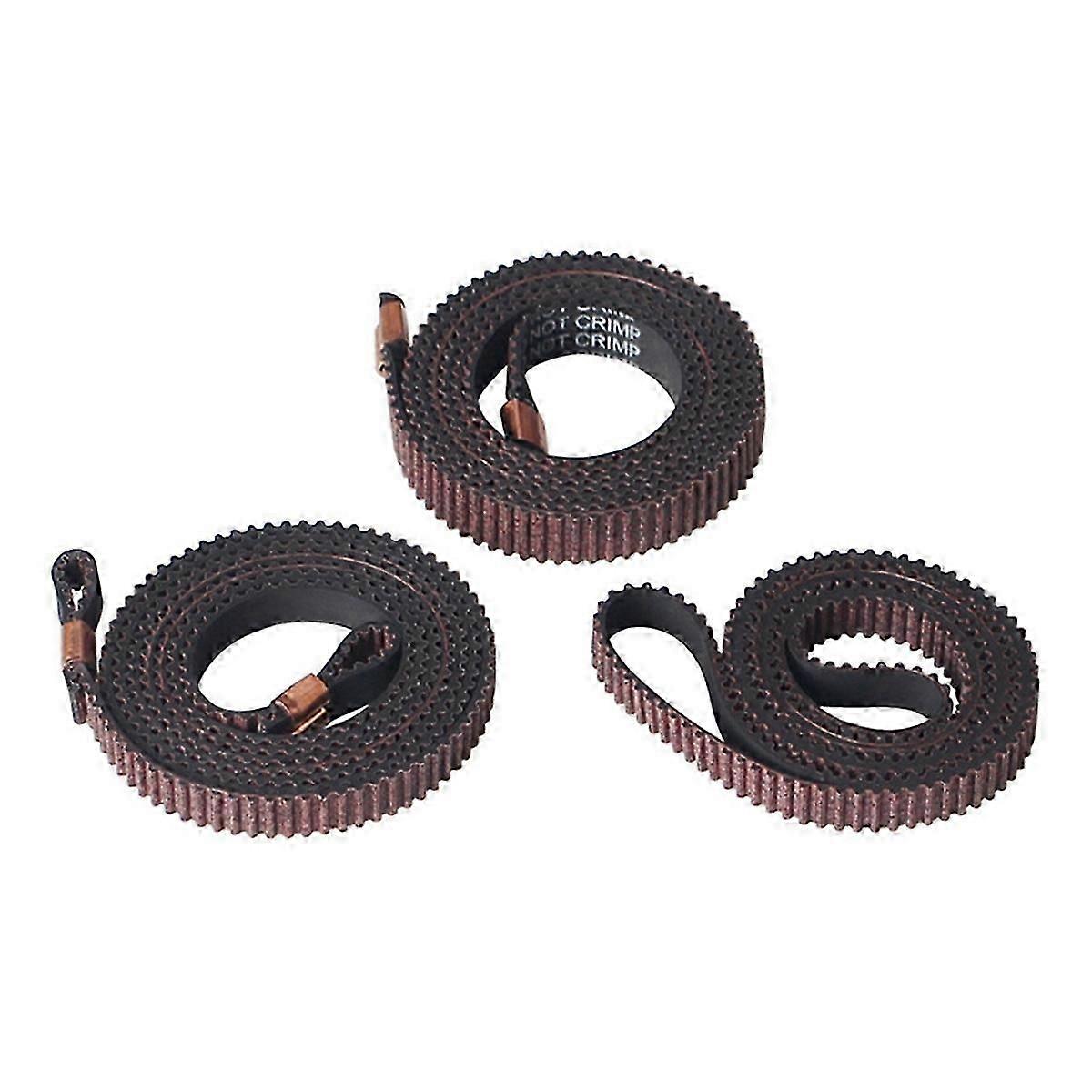 For 3 X+Y+Z Timing Belts Kit X-Axis Y-Axis Z-Axis Synchronous Belt Kit High Precision Replacement Parts