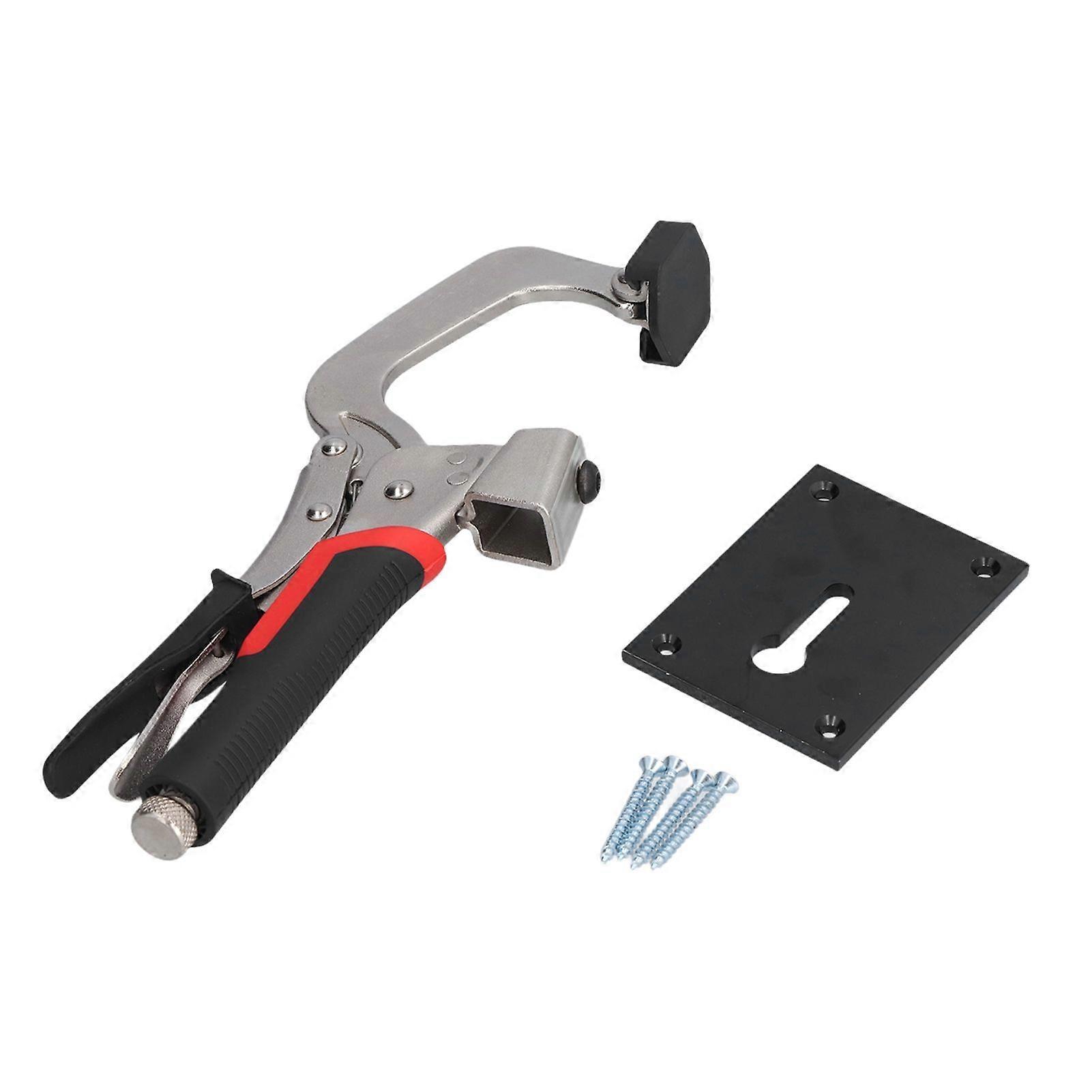 Bench Hold Down Clamp Horizontal Woodworking Positioning Fixing Adjustable Rotary Movable Clip