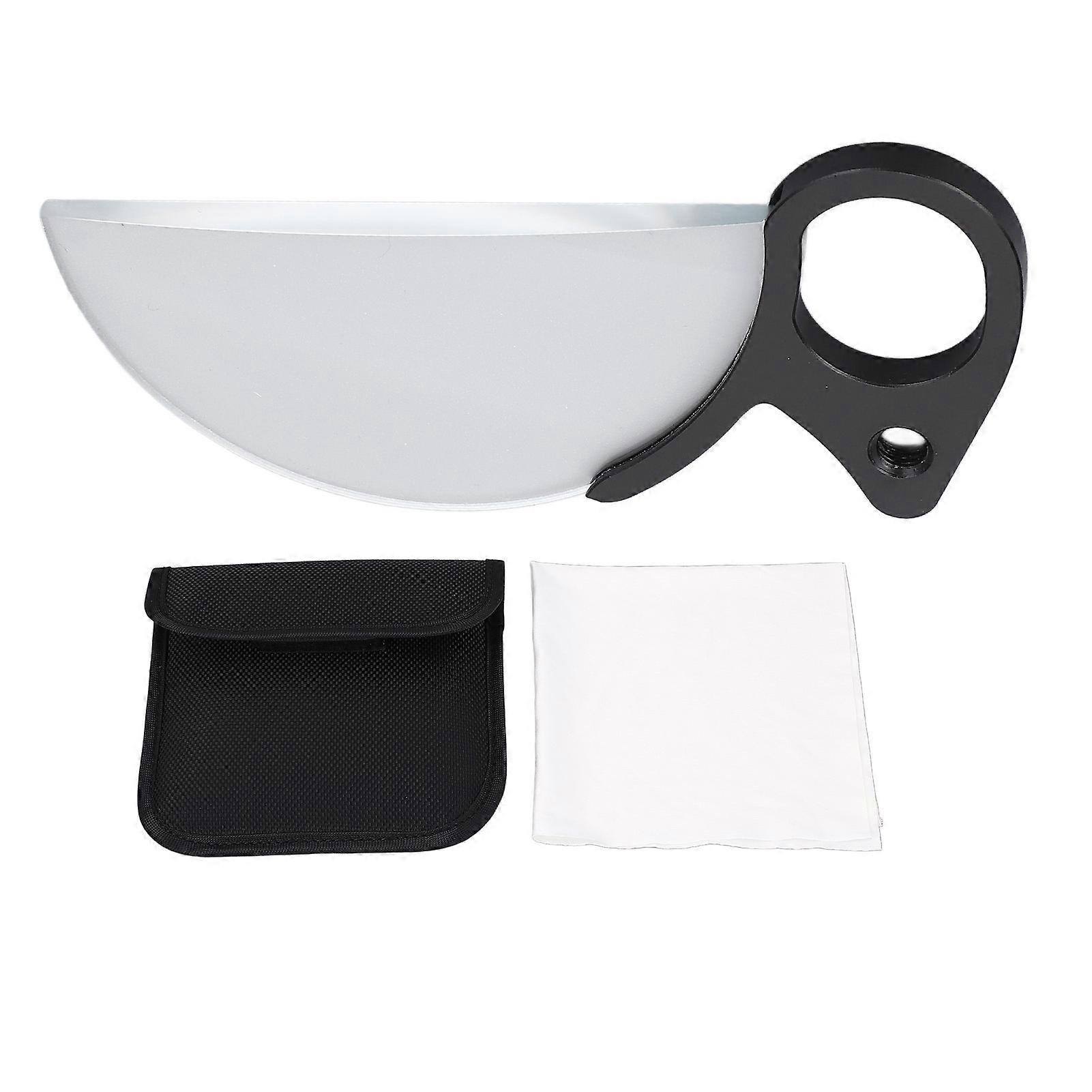 79mm Handheld Split Diopter Filter Special Effect Filter Photography Semicircular Foreground Blur Prism Filter for Focus 35‑85mm DSLR Accessory