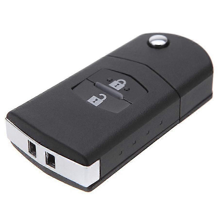 Noir Remplacement 2 Bouton Entrée Sans Clé Télécommande Clicker pour MAZDA 3 5 6
