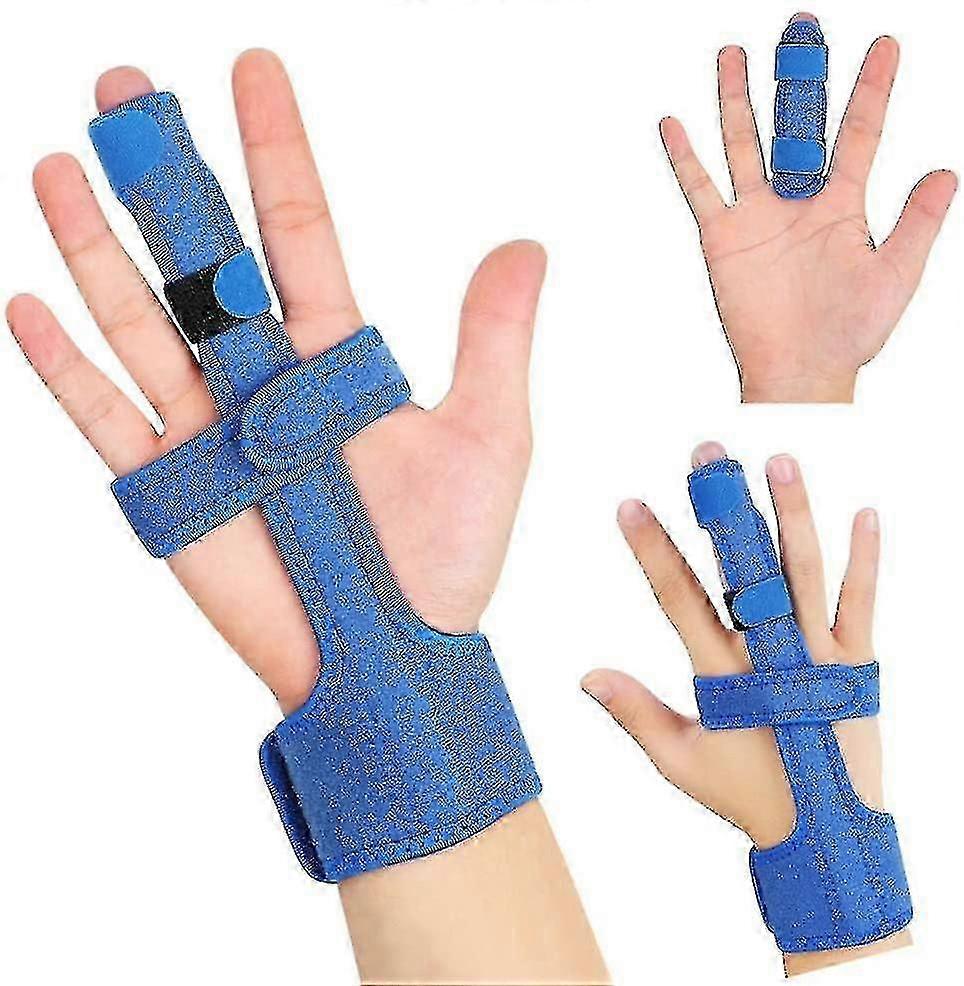 Adjustable Finger Correction Splint for Trigger Finger Relief, Ergonomic Capsule Design & Comfort Support