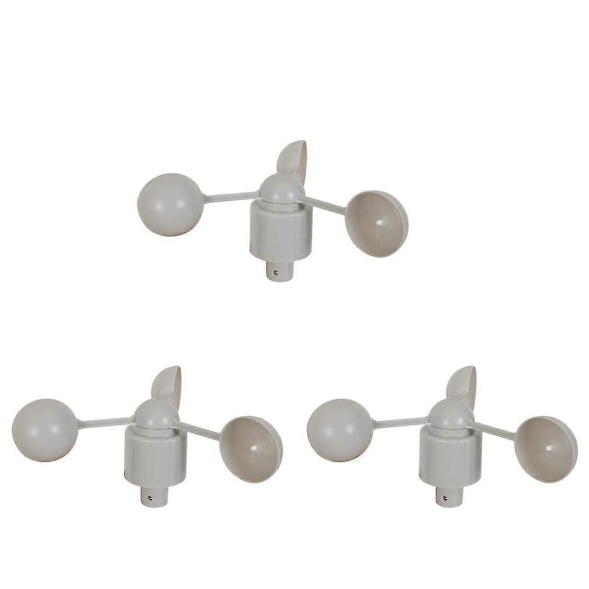 3X WH-SP-WS01 Anemometer Wind Speed Measuring Instrument Wind Speed Sensor Meteorological Instrumen