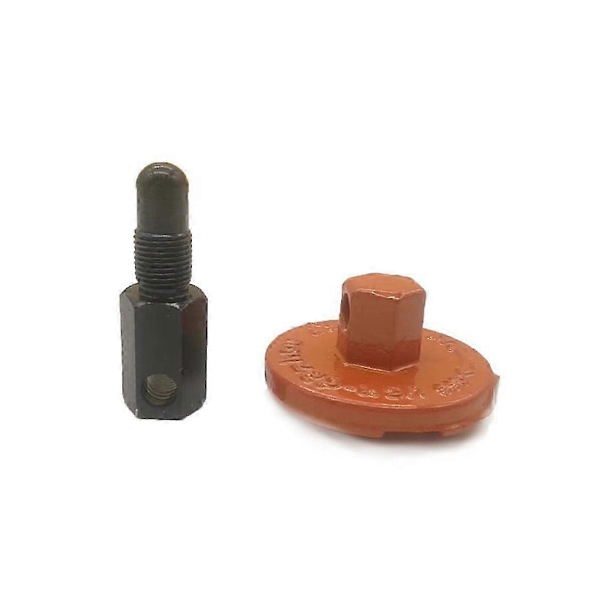 1Set Piston Stop Tool for Chainsaw Clutch Removal, Garden Tool Repair Kit with Wrench Set
