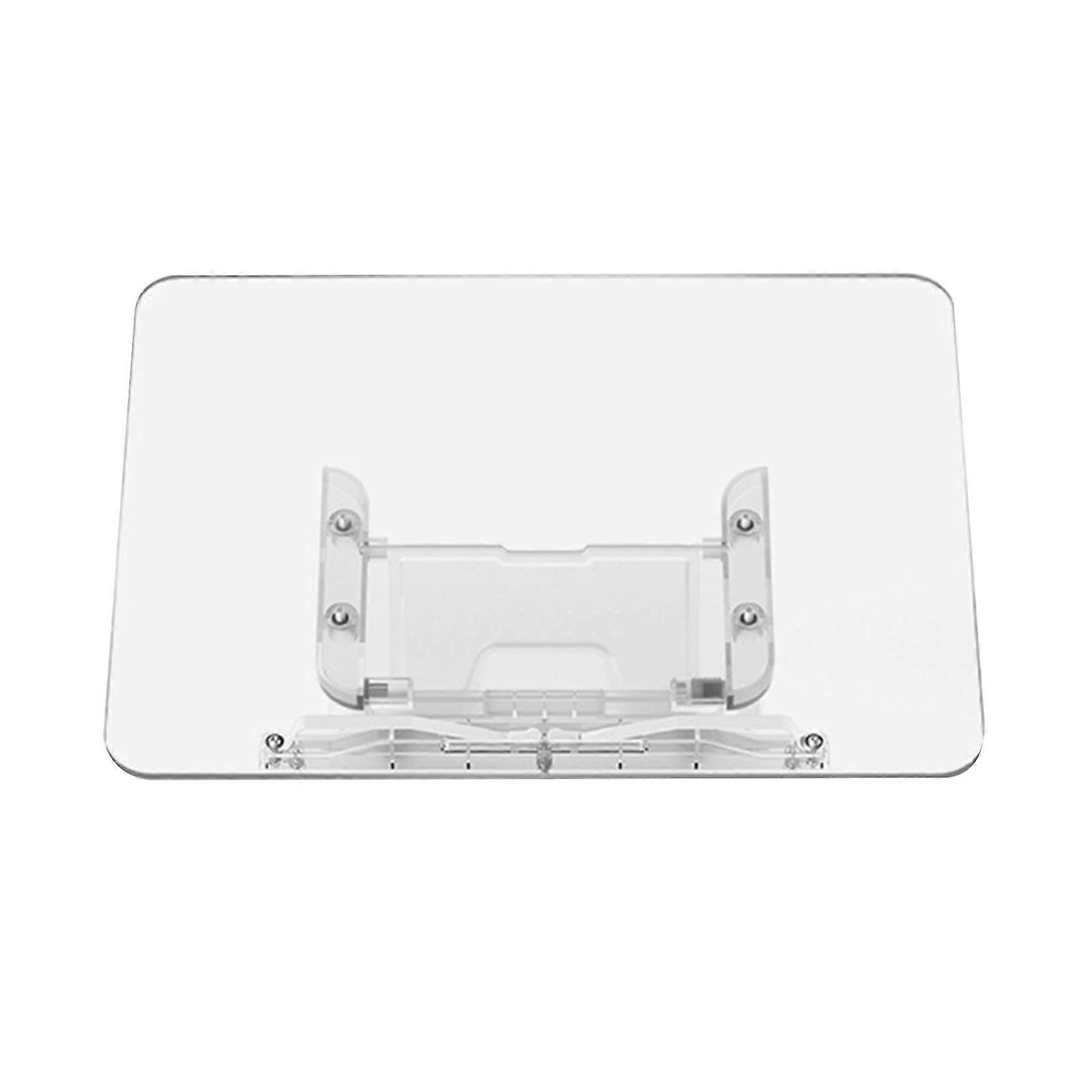Acrylic Reading Stand Recipe Book Stand Book Holder for Reading Adjustable Foldable Tablets Bracket Transparent