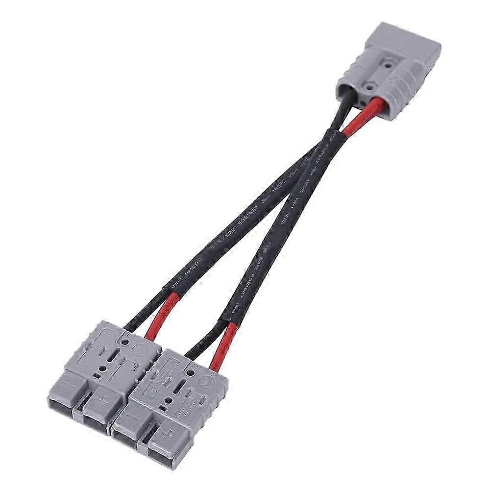 50A for Anderson Plug Connector Dual Y Adapter Battery Power Connector Forklift Power Plug Connector