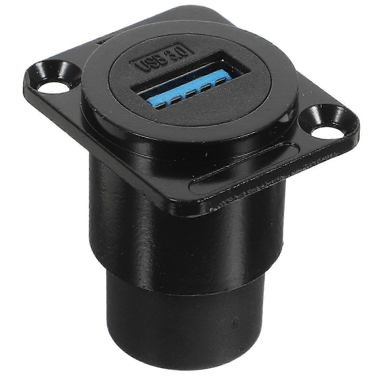 USB Bulkhead Connector USB 3.0 Panel Mount Coupler USB Flush Mount Adapter
