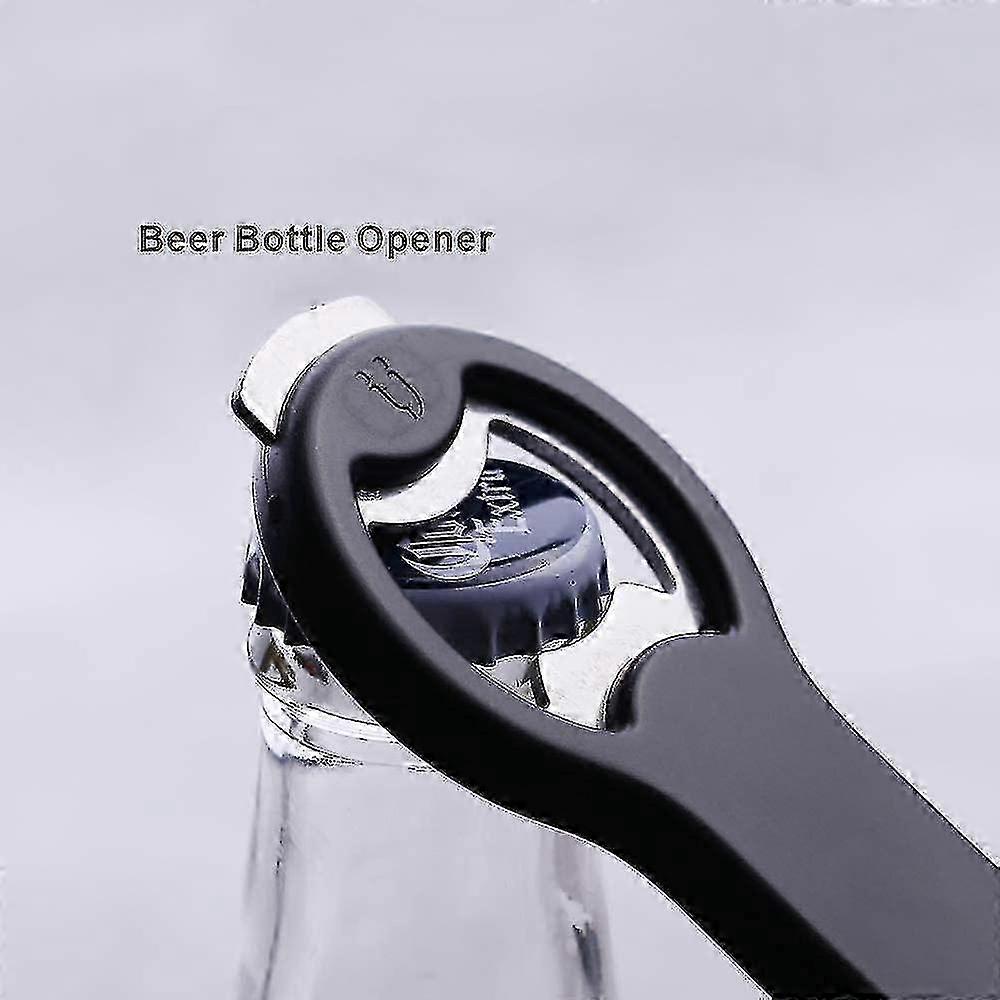 2-in-1 magnetische flesopener met dopvanger - koelkastbevestiging voor eenvoudige opslag - 1 of 3 stuks