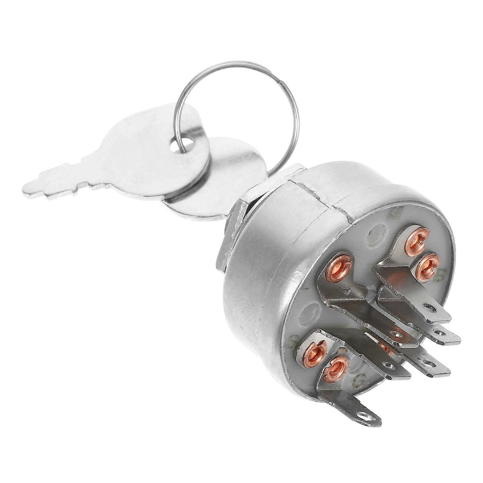 Key Operated Ignition Switch for Lawn Mowers – Compatible Replacement for Front Engine Riding Mowers, Secure and Convenient Starter