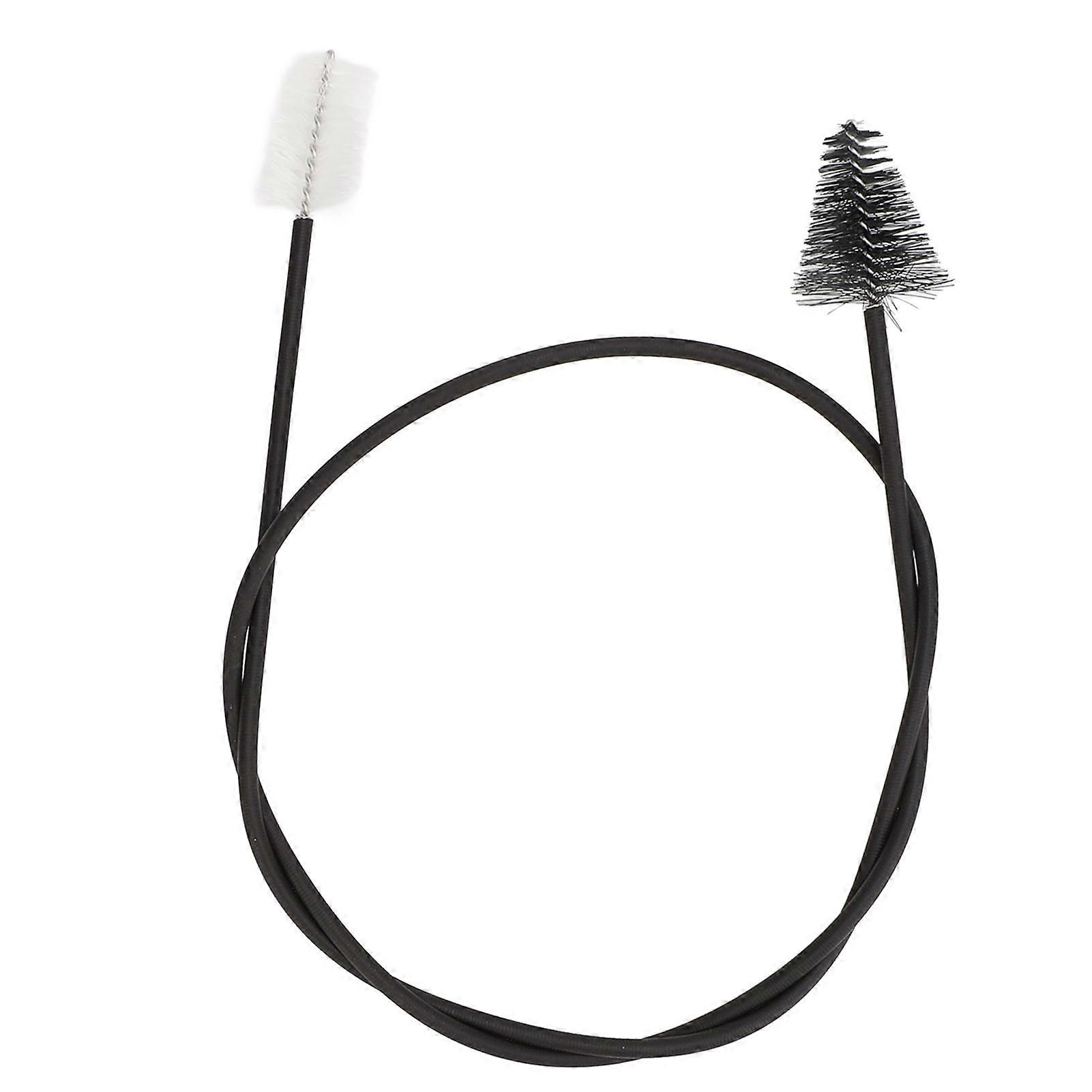 Brosse de nettoyage serpent 83 cm pour cavité intérieure du manche du saxophone, brosse de nettoyage serpent pour trompette et trombone