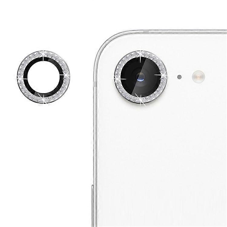 KALEBOL KLB-LPC003 متوافق مع iPhone 16e واقي عدسة الكاميرا تصميم الحلقة الماسية فيلم عدسة الزجاج المقسى