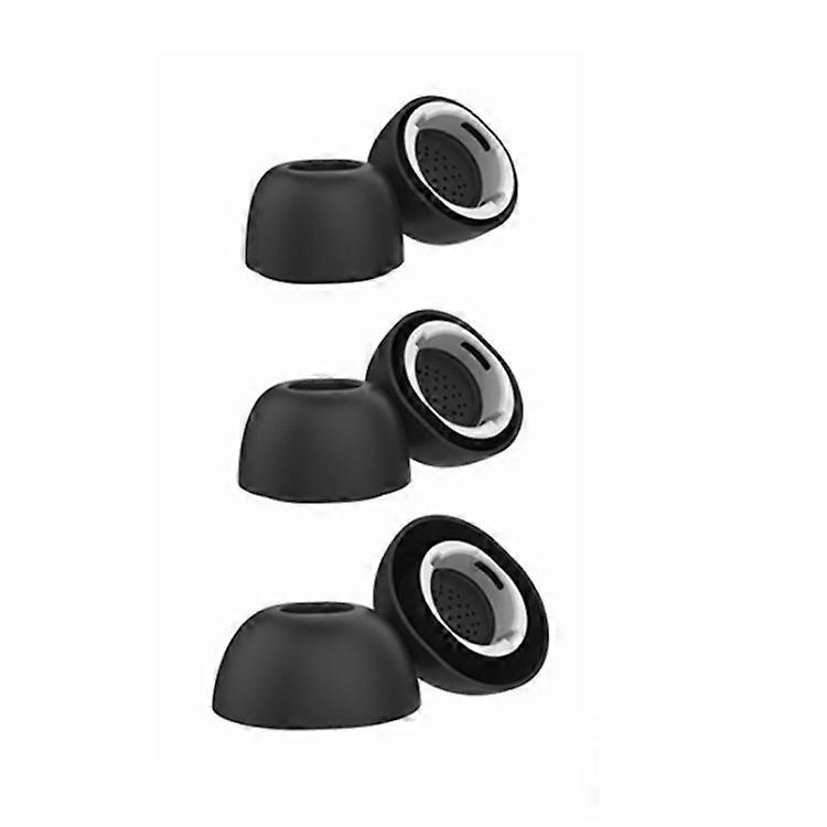 AHASTYLE WG173 3 Pairs Size M Silicone Eartips Compatible For Samsung Galaxy Buds3 Pro Bluetooth-Compatible Earbuds Replacement Ti