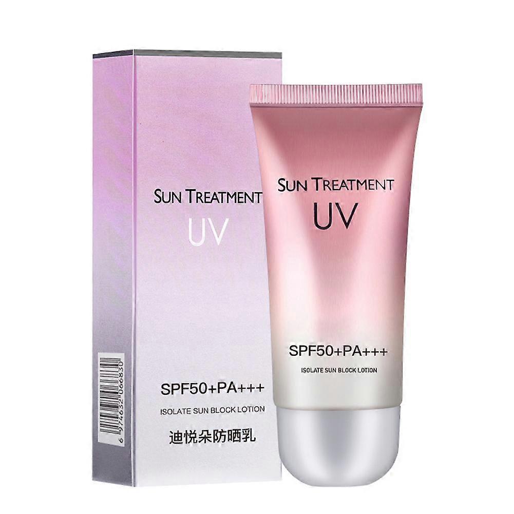 60g SPF 50+ Sunscreen For Face And Body Lightweight Non Greasy Broad Spectrum UVA UVB Protection All Skin Types
