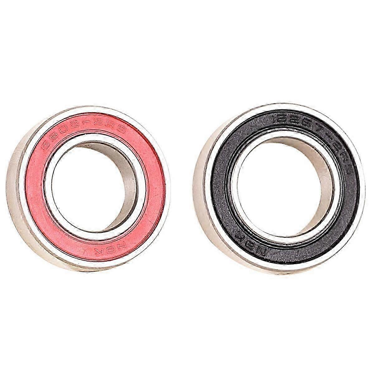 2 Pcs Bicycle Hub Bearing Palin Nbk For Xm490 Xm460 Bm440 Hub 15267-2rs 6902-2rs