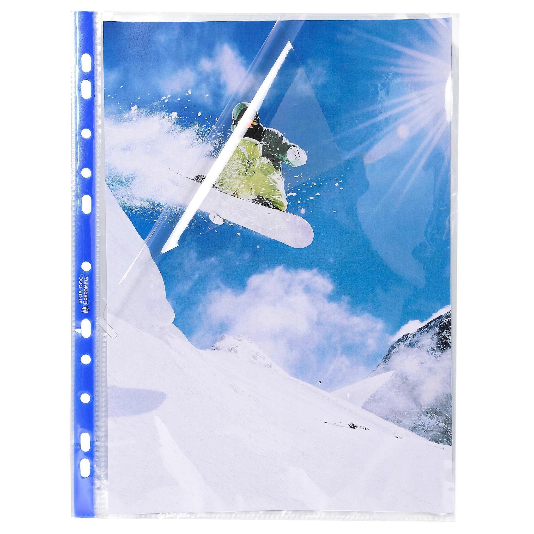 Exacompta 5880E 10x 10 FUNDAS EN 1 ESTUCHE AP. LATERAL