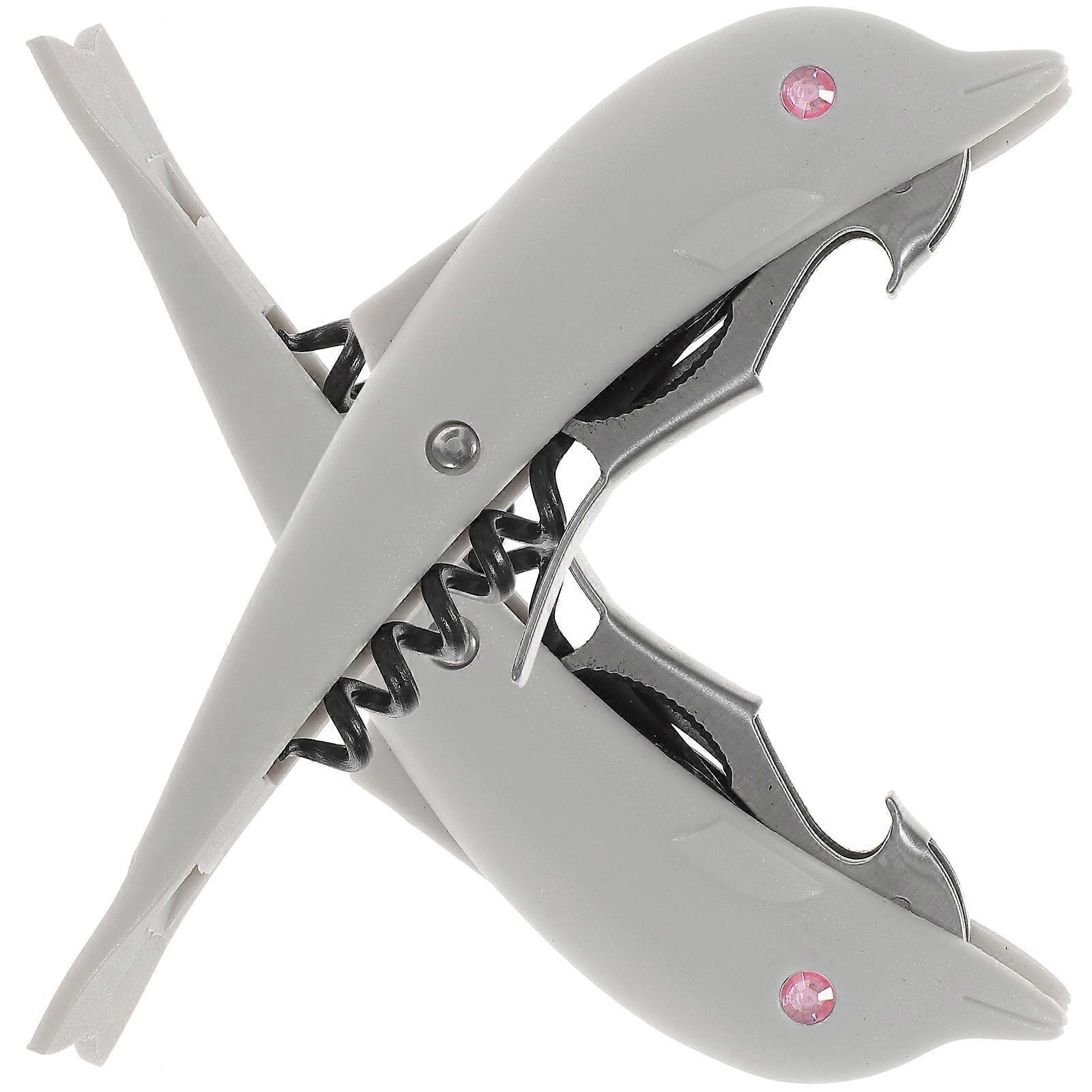 Dolphin Shape Creative for 2Pcs Grey