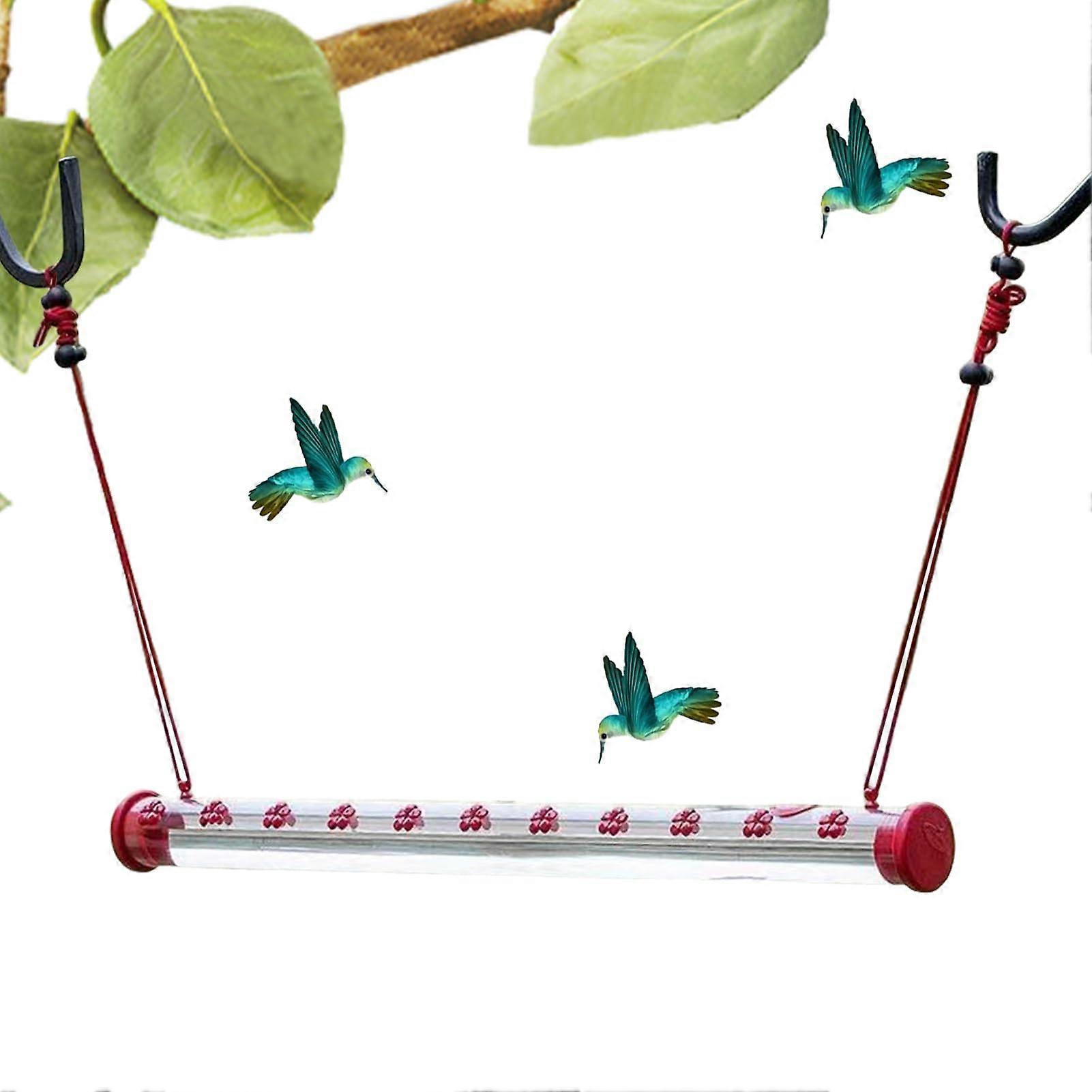 Vogelfutterspender hummingbird feeder With nectar bowls leakproof bird baths For garden balcony terrace tree decoration flowers 40 cm