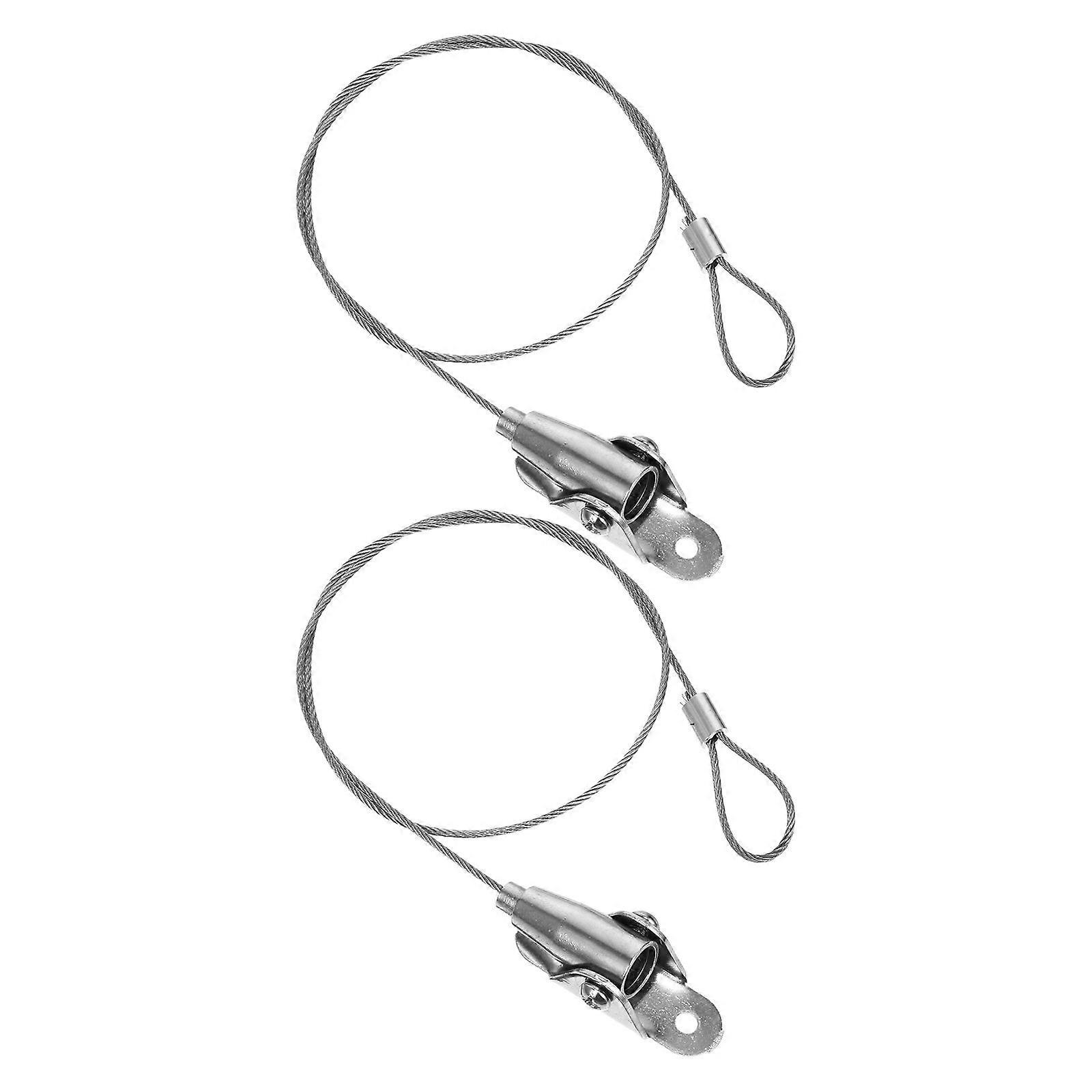 2pcs Advertising Board Hooks Metal Painting Picture Hooks Display Hanger