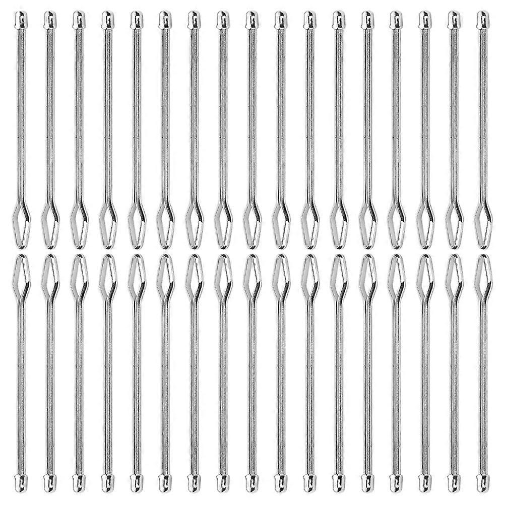 Drawstring Threader Sewing Tool Threading Strings Diy Projects Silver Iron 50Pcs