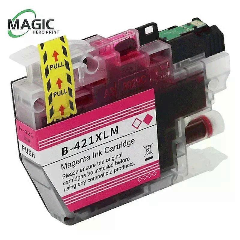 Magic Hero High Capacity LC421XL LC421 421XL Compatible Ink Cartridge For Brother DCP-J1050DW MFC-J1010DW DCP-J1140DW Printer