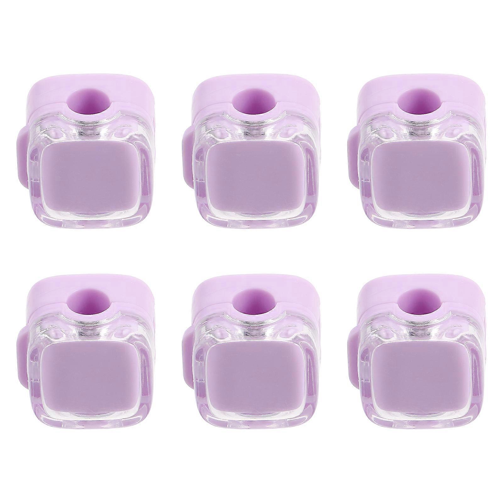 Magnetic Cable Management Clips Prevent Tangling Adhesive Fixation 6Pcs Office Environment