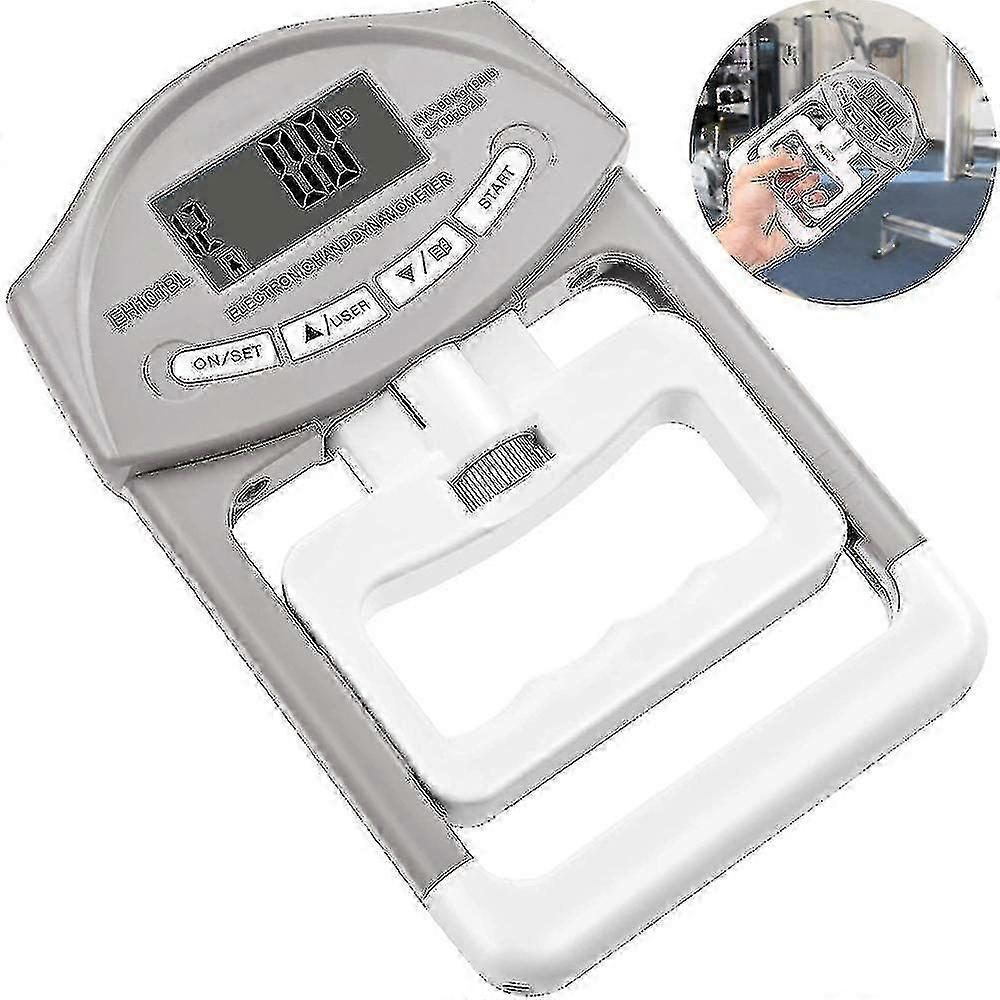 Digital Hand Dynamometer Grip Strength Measurement Meter Auto