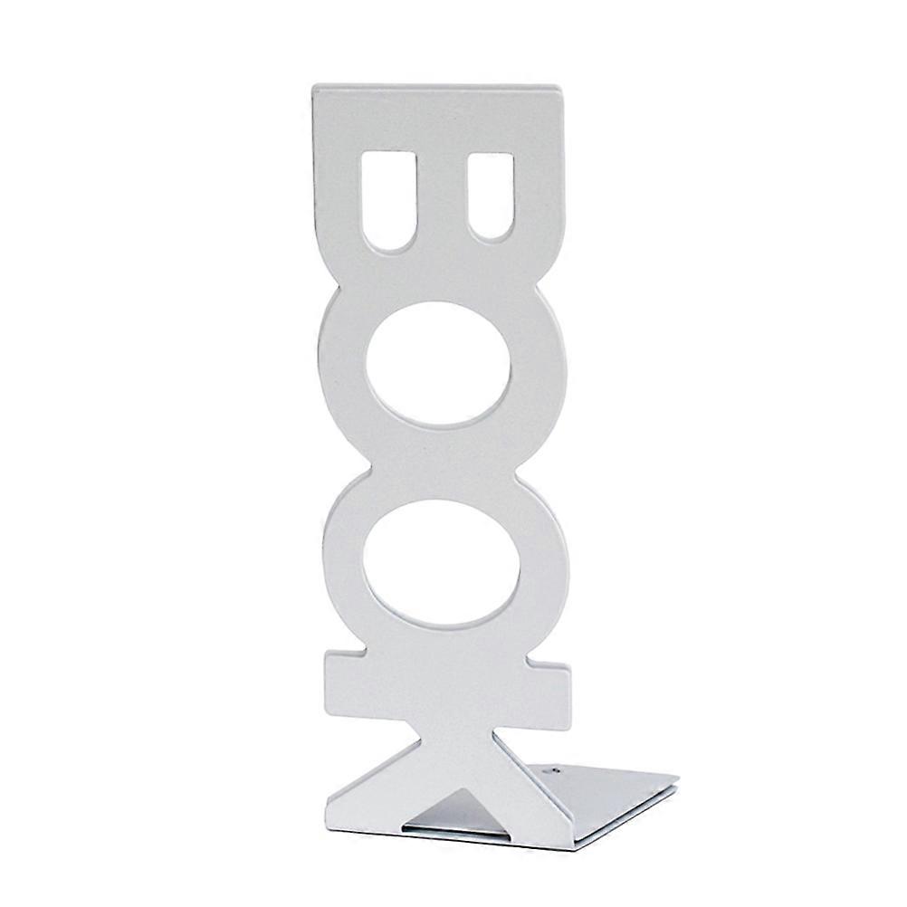 For Shelf Creative Stand For Students White Metal 1Set