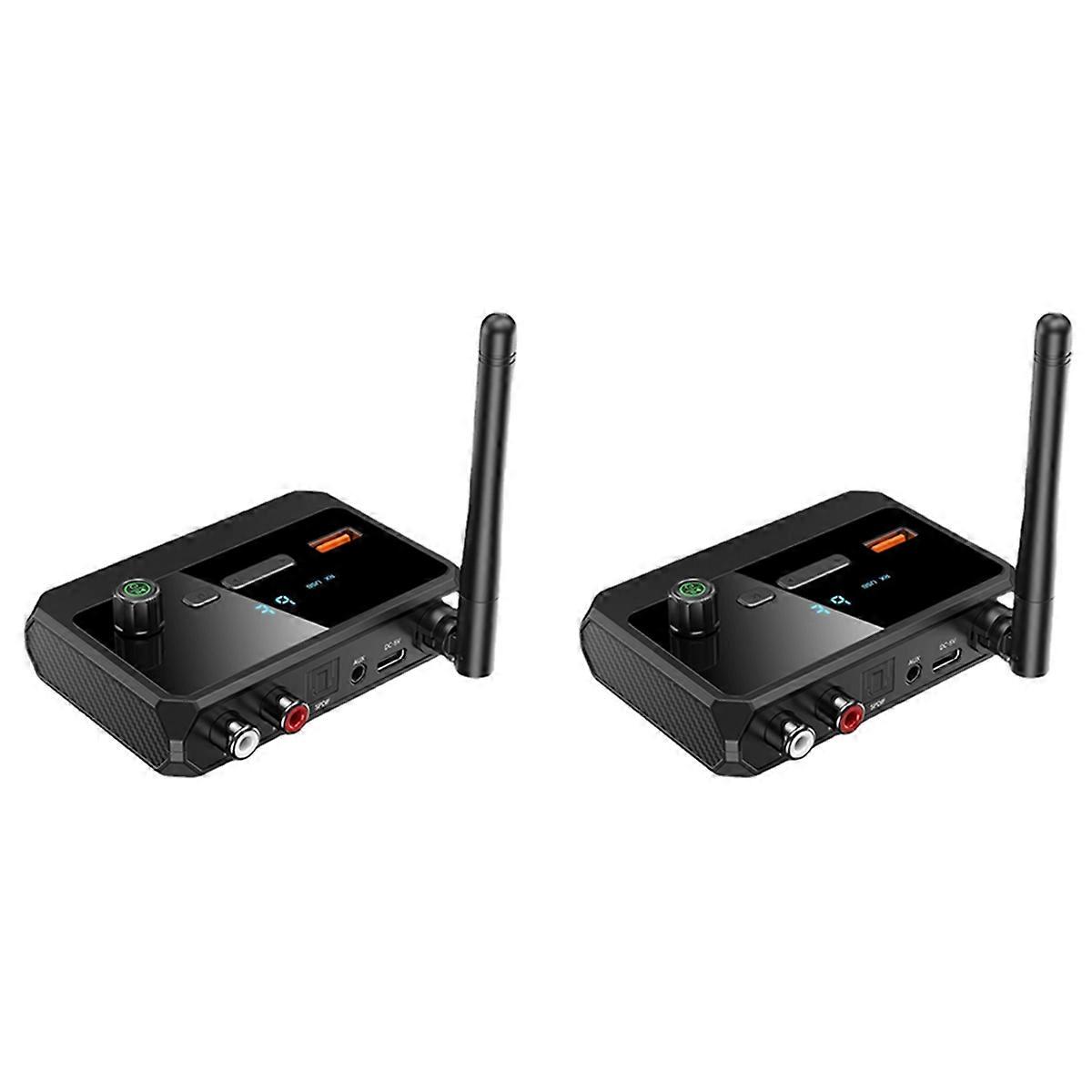 Bluetooth 5.3 Digital Display Receiver Fiber Optic Coaxial Adapter