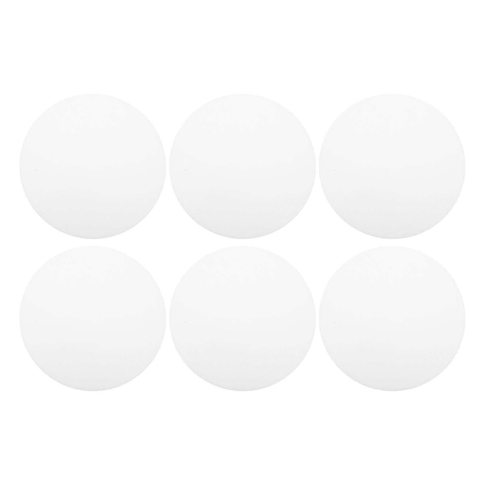 Dustproof Downlight Diffusion Plates Industrial Lighting Flat Curved Surface PC Material 6Pcs