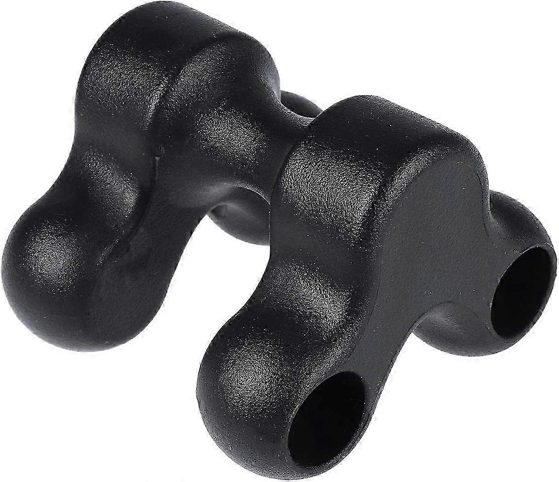 Self Massage Tool for Back and Neck Trigger Point Therapy for Occipital Release (Black)