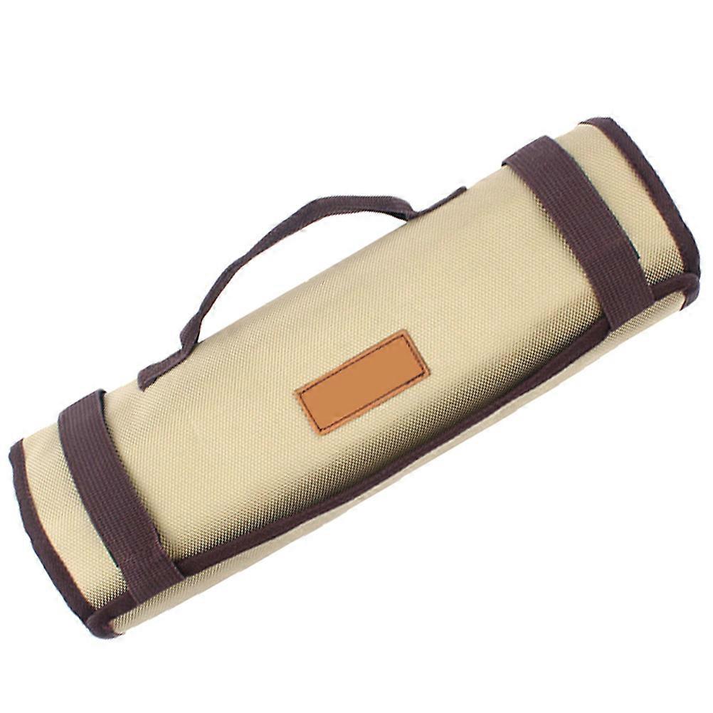 Camping Kit Outdoor Camp Tool Kit Khaki Rectangular Windproof For Men Women 1Set