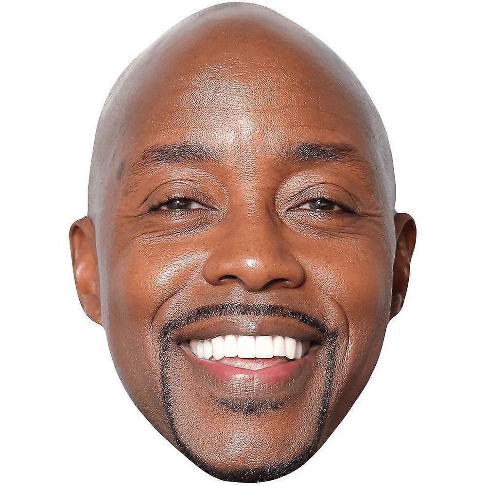 Will Packer (Smile) Celebrity Mask, Flat Card Face