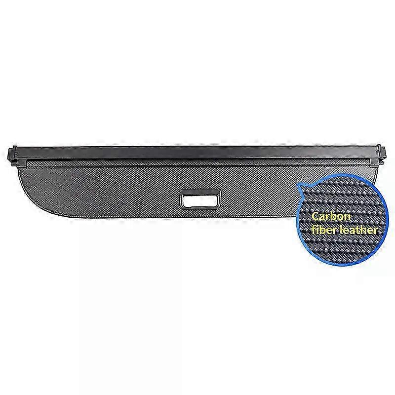 Retractable Trunk Security Tonneau Cover for Certain Brand SUV 2017-2021 Black Privacy Screen Cargo Shield