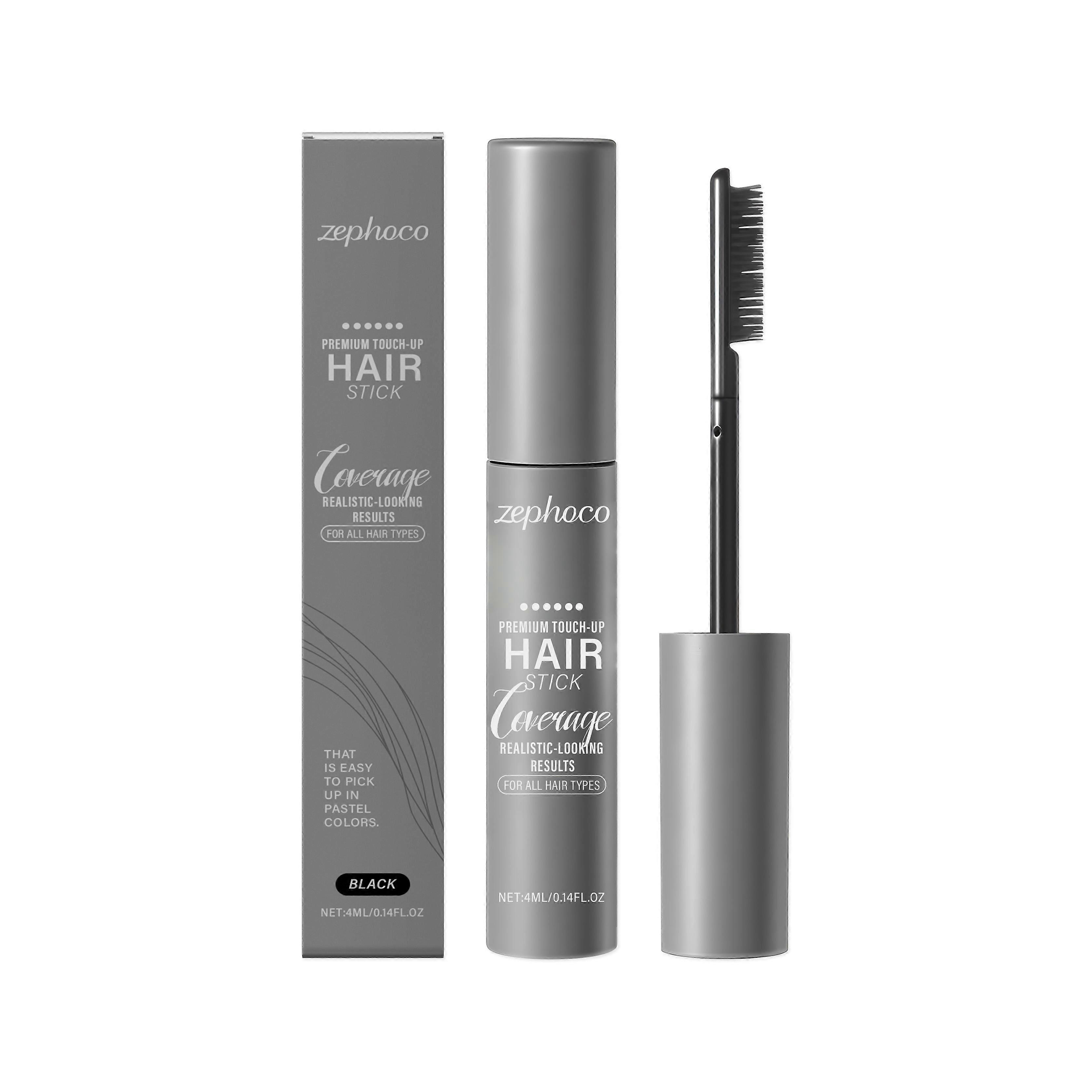 Waterproof Black Hair Care Cream for Color Correction & Coverage - Easy Application, 4ml