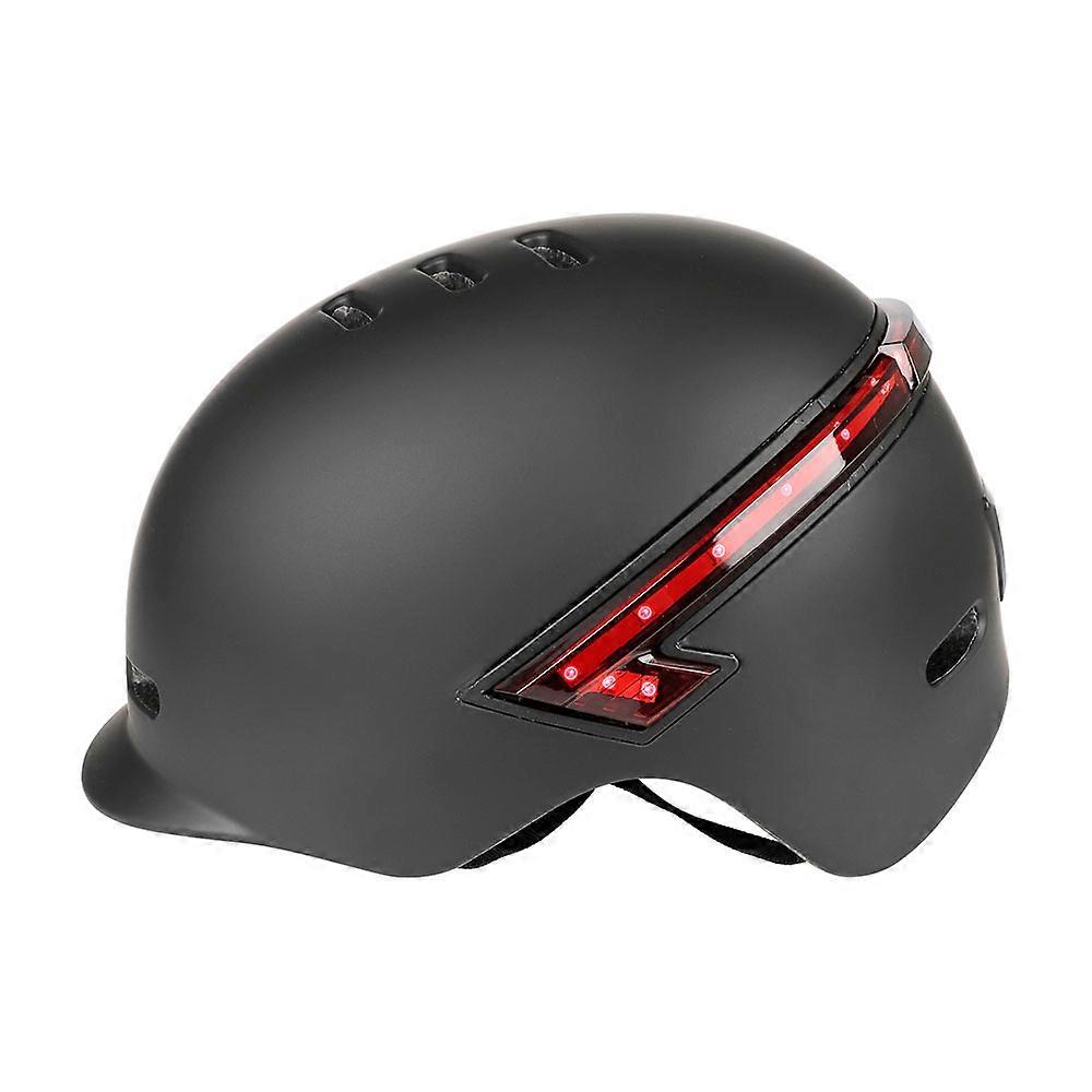 Cycle Helmet Breathable & Comfortable Safety Helmet with Warning Light Remote Control for Men Women