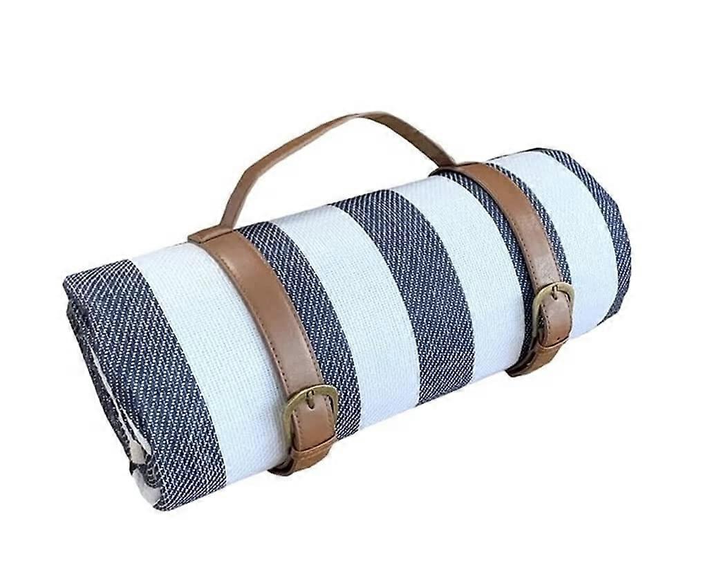 Picnic blanket beach mat, portable camping mat for outdoor family meals (Color: B, Size: 78.8inx78.8in)