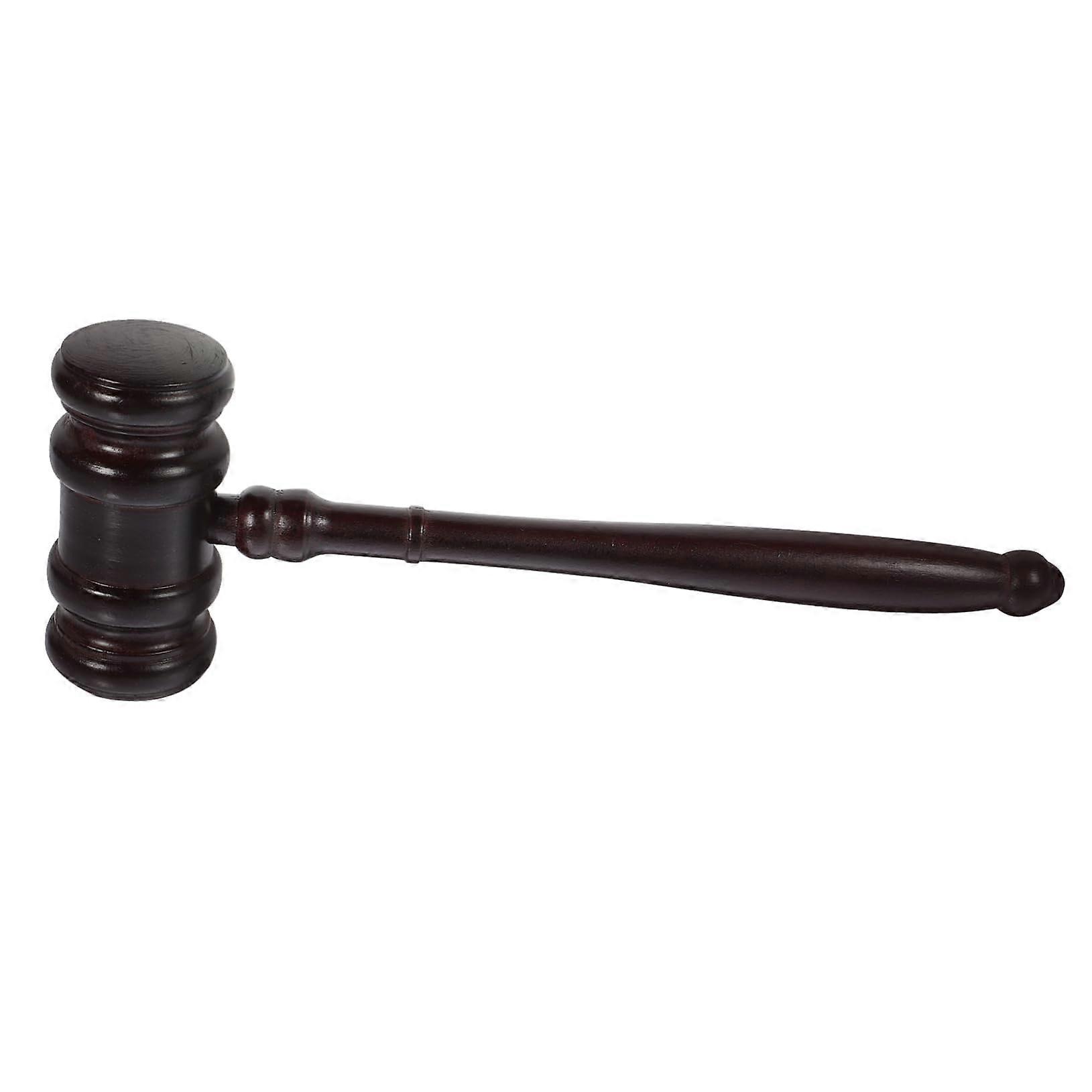 Wooden Auction Hammer, Robust Judge Hammer for Auctions, Events and Role Play, Durable, Handmade, for Lawyers and Auctioneers