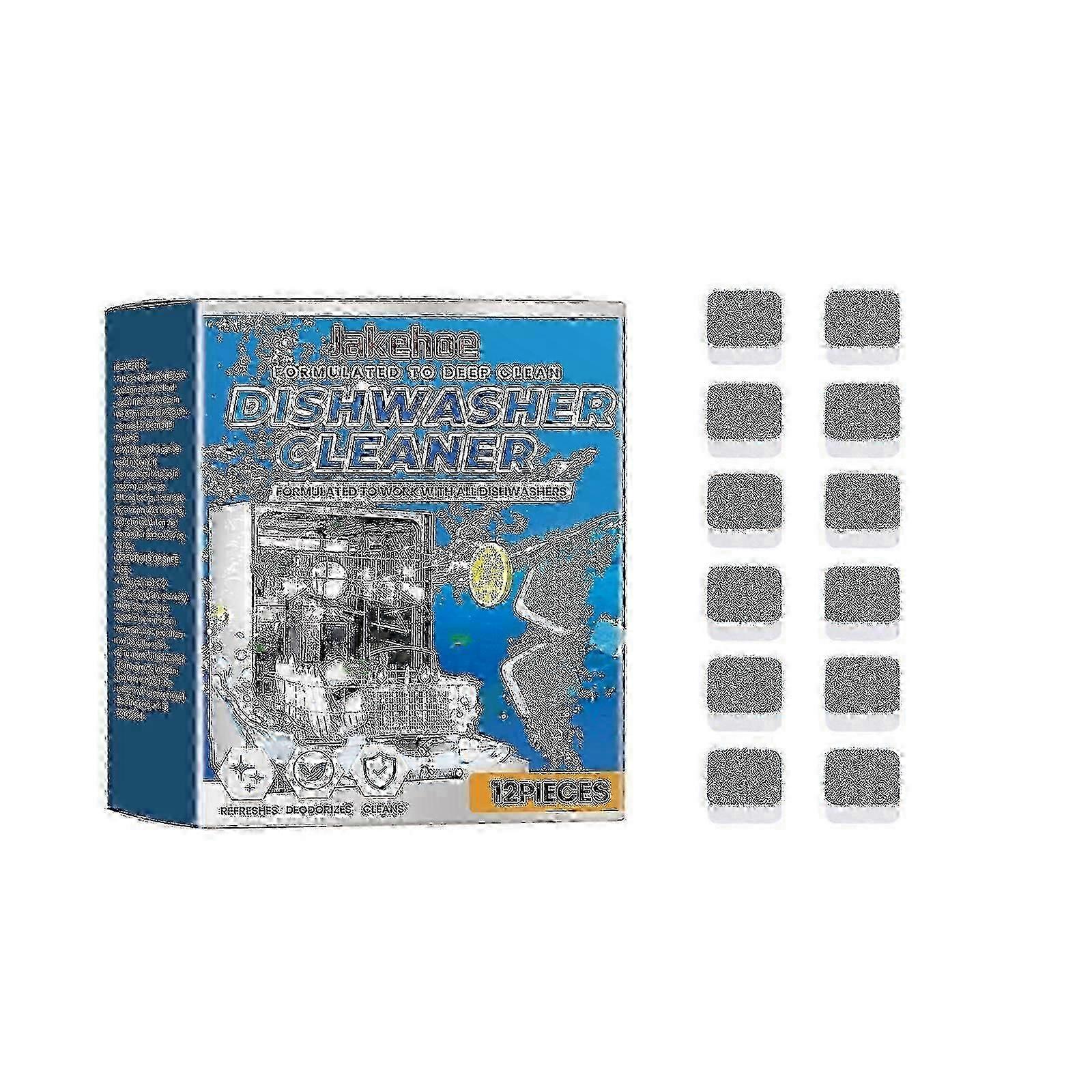 洗碗机清洁剂，多合一清洁洗碗机去污块清洁片